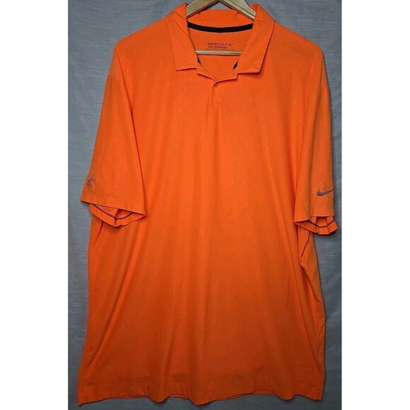 Nike Other - Nike Golf Tour Dri-Fit Performance Polo Shirt, Men's Sz XL, Orange "The Ridge"